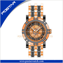Relógio de quartzo de discagem redondo relógio de fábrica preço de OEM e ODM